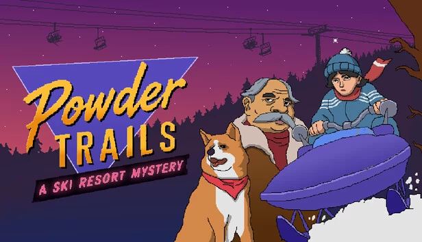 粉雪轨迹：滑雪度假村谜案（Powder Trails: A Ski Resort Mystery） 游戏封面