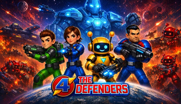 四位守护者（THE 4 DEFENDERS） 游戏封面