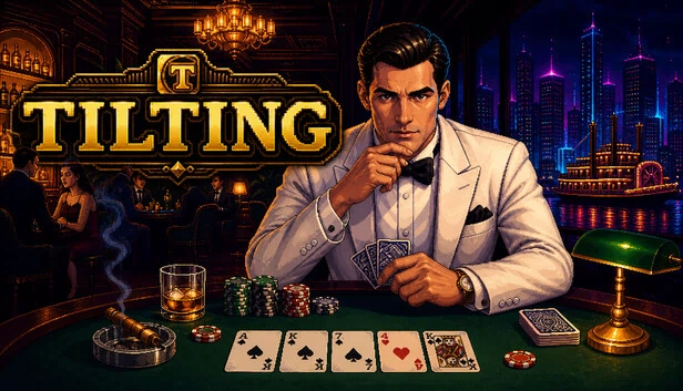 倾斜：黑色扑克生涯（Tilting - A Noir Poker Career） 游戏封面