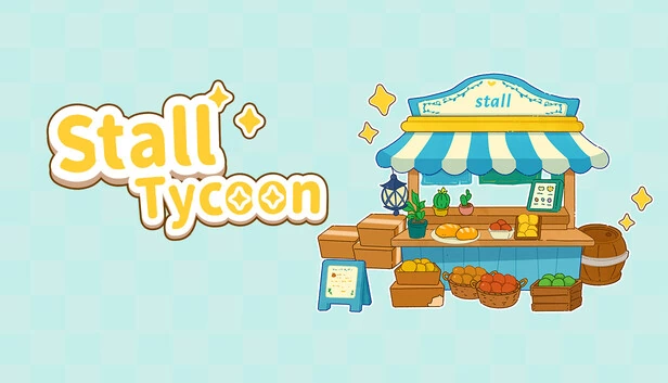 摊位大亨：温馨英语单词游戏（Stall Tycoon: A Cozy English Word Game） 游戏封面