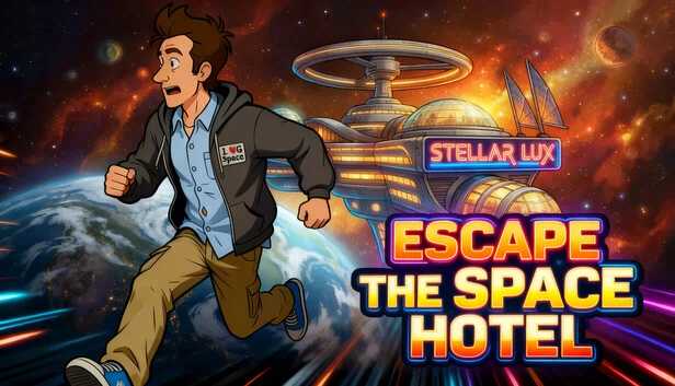 逃离太空酒店（Escape the Space Hotel） 游戏封面