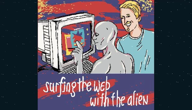 与外星人一起上网冲浪（Surfing the Web With the Alien） 游戏封面