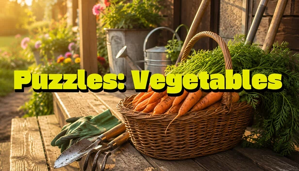 谜题：蔬菜（Puzzles: Vegetables） 游戏封面