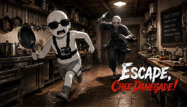 快跑，厨师丹尼盖德！（Escape, Chef Danegade!） 游戏封面
