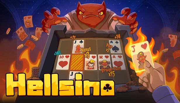 地狱扑克（Hellsino Pokerlike） 游戏封面