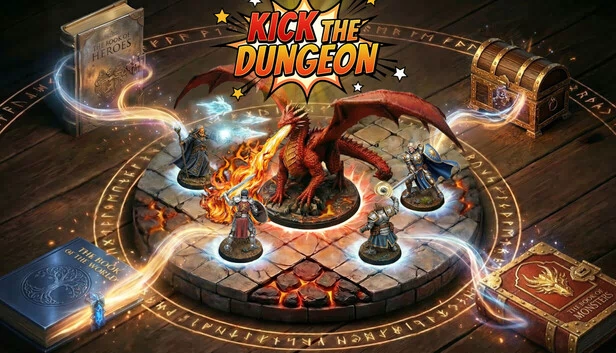 踢飞地下城（Kick The Dungeon） 游戏封面