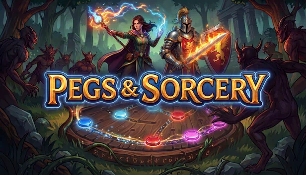 弹珠与魔法（Pegs & Sorcery） 游戏封面