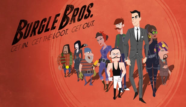 窃贼兄弟（Burgle Bros.） 游戏封面