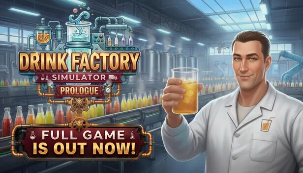 饮品工厂模拟器 - 序章（Drink Factory Simulator - Prologue） 游戏封面
