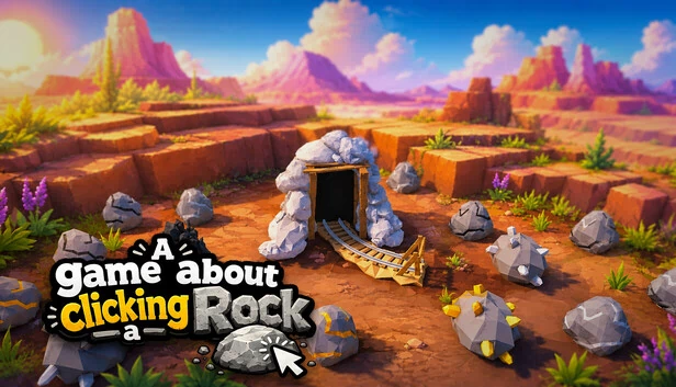 点击岩石游戏（A Game About Clicking A Rock） 游戏封面
