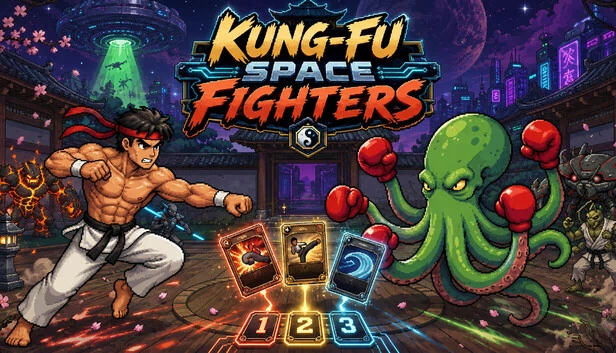 功夫太空战士（Kung-Fu Space Fighters） 游戏封面