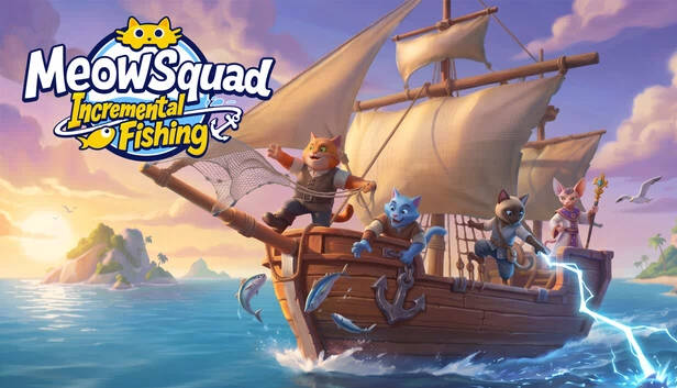 喵小队：增量钓鱼（Meow Squad: Incremental Fishing） 游戏封面