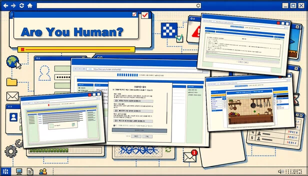 No, I am an AI assistant.（Are you human?） 游戏封面