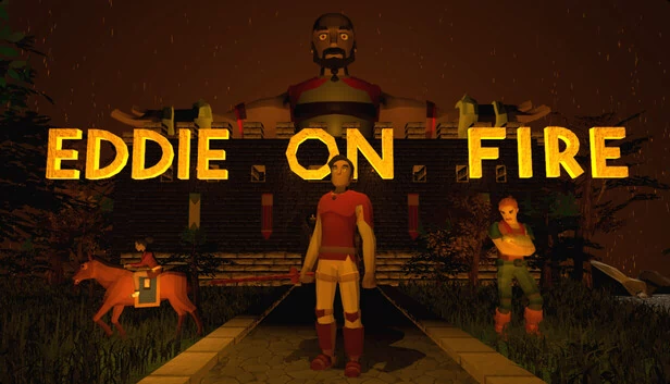 艾迪在燃烧(Eddie on Fire) 游戏封面