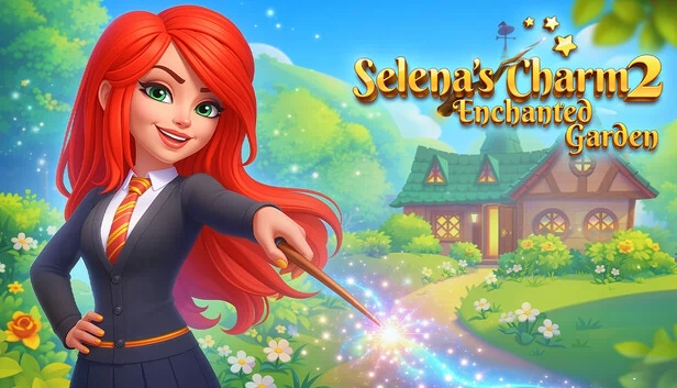 塞莱娜的魅惑2:魔法花园(Selena's Charm 2: Enchanted Garden) 游戏封面