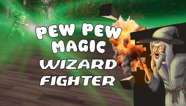 Pew Pew 魔法巫师战士（Pew Pew Magic Wizard Fighter） 游戏封面