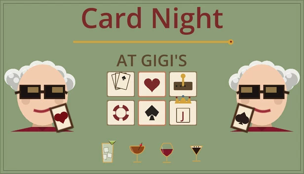 吉吉的卡牌之夜（Card Night at Gigi's） 游戏封面