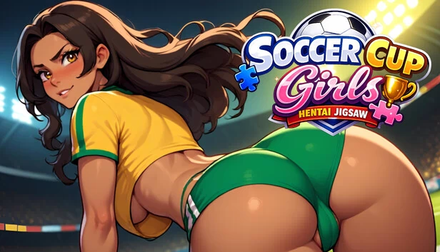 足球杯少女 – 成人拼图（Soccer Cup Girls – Hentai Jigsaw） 游戏封面