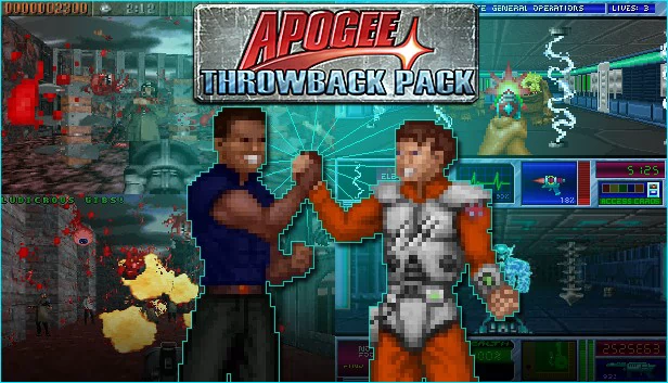 Apogee 怀旧合集（The Apogee Throwback Pack） 游戏封面