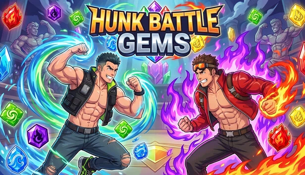 硬汉战斗宝石（Hunk Battle Gems） 游戏封面