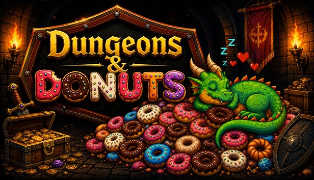 地下城与甜甜圈（Dungeons & Donuts） 游戏封面