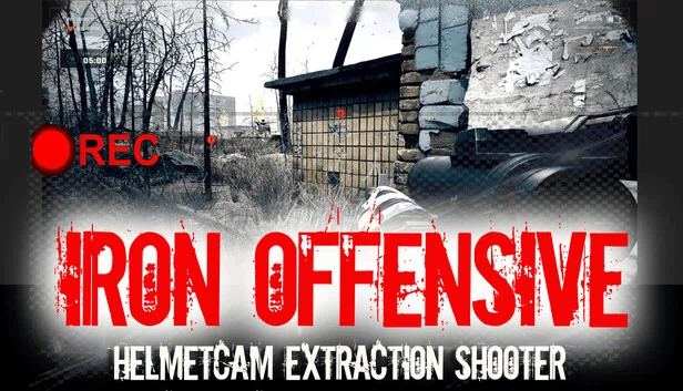 钢铁攻势：头盔摄像机撤离射击游戏（Iron Offensive: Helmet Cam Extraction Shooter） 游戏封面