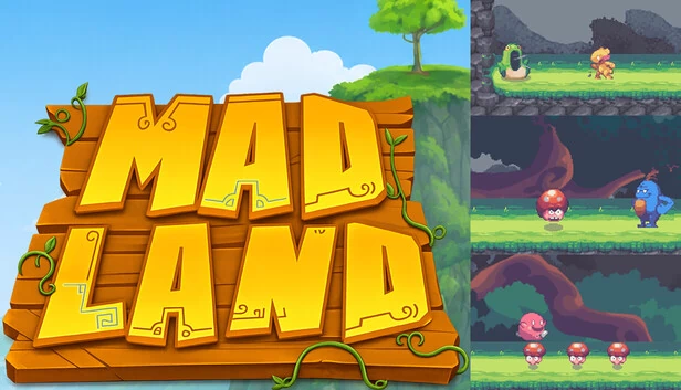 疯狂之地：水晶任务（MAD LAND: Quest of the Crystal） 游戏封面