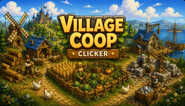 村庄合作社点击器(Village Coop Clicker) 游戏封面