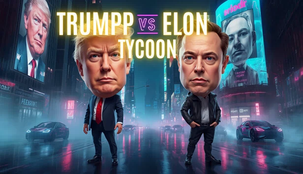 特朗普对决马斯克：大亨（TRUMPP VS ELON TYCOON） 游戏封面