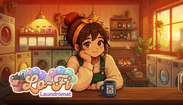 低保真洗衣店（Lo-Fi Laundromat） 游戏封面