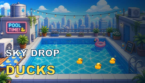天空坠落鸭（Sky Drop Ducks） 游戏封面