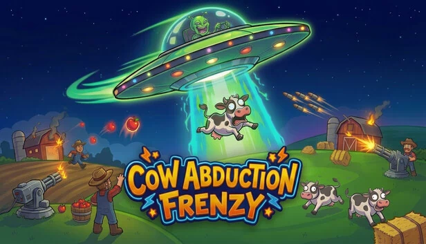 奶牛绑架狂热（Cow Abduction Frenzy） 游戏封面