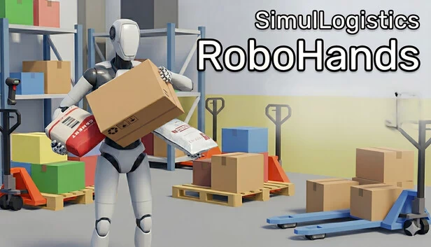 模拟物流：机械手（SimulLogistics: RoboHands） 游戏封面
