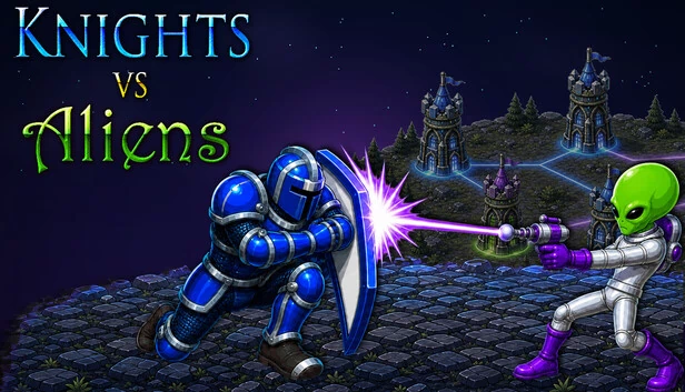 骑士大战外星人（Knights vs Aliens） 游戏封面