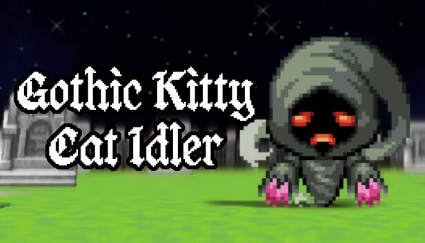 哥特猫咪闲置（Gothic Kitty Cat Idler） 游戏封面