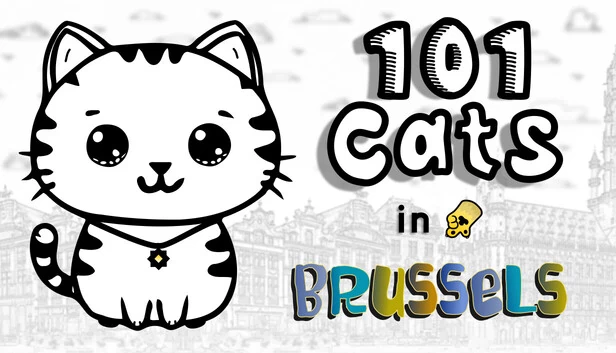 隐藏宠物：布鲁塞尔的101只猫（Hidden Pets: 101 Cats in Brussels） 游戏封面