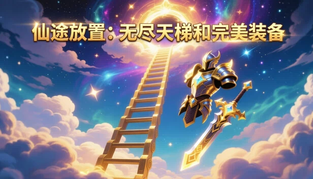 仙途放置：无尽天梯和完美装备 游戏封面