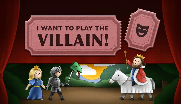 我想当反派！（I Want to Play the Villain!） 游戏封面