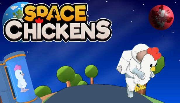 太空鸡（Space Chickens） 游戏封面