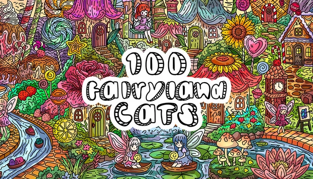 100 仙境猫（100 Fairyland Cats） 游戏封面