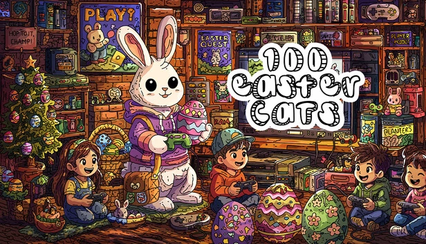 100只复活节猫（100 Easter Cats） 游戏封面