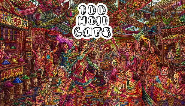 100只节日猫咪(100 Holi Cats) 游戏封面