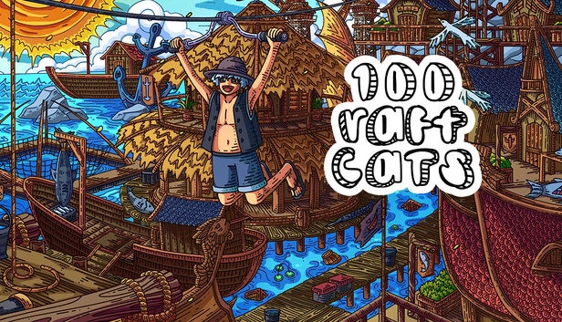100只木筏猫（100 Raft Cats） 游戏封面