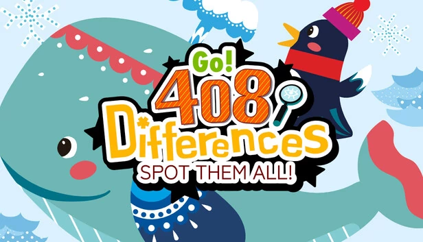 Go! 408 Differences: SPOT THEM ALL!!! 游戏封面