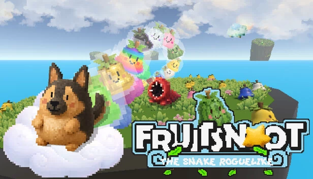 FruitSnoot：蛇形 Roguelike（FruitSnoot: The Snake Roguelike） 游戏封面