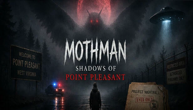 天蛾人：波因特普莱森特的阴影（Mothman: Shadows of Point Pleasant） 游戏封面