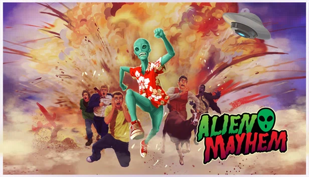 外星人大混战（Alien Mayhem） 游戏封面