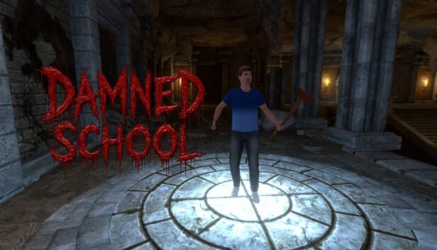 被诅咒的学校（DamnedSchool） 游戏封面
