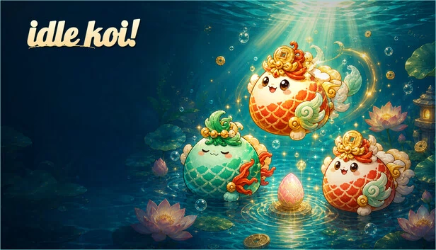 放置锦鲤！（idle koi!） 游戏封面