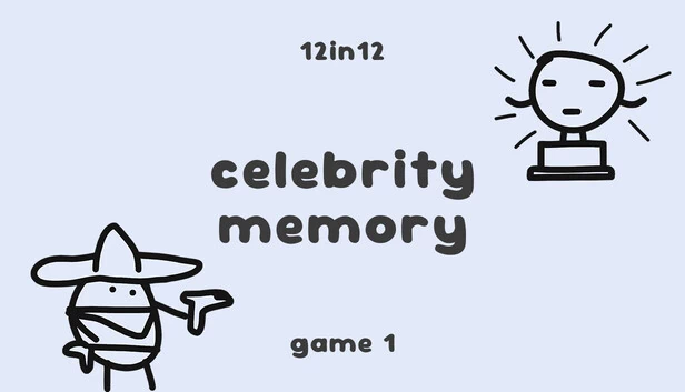 名人记忆 - 12in12 游戏 1（Celebrity Memory - 12in12 Game 1） 游戏封面